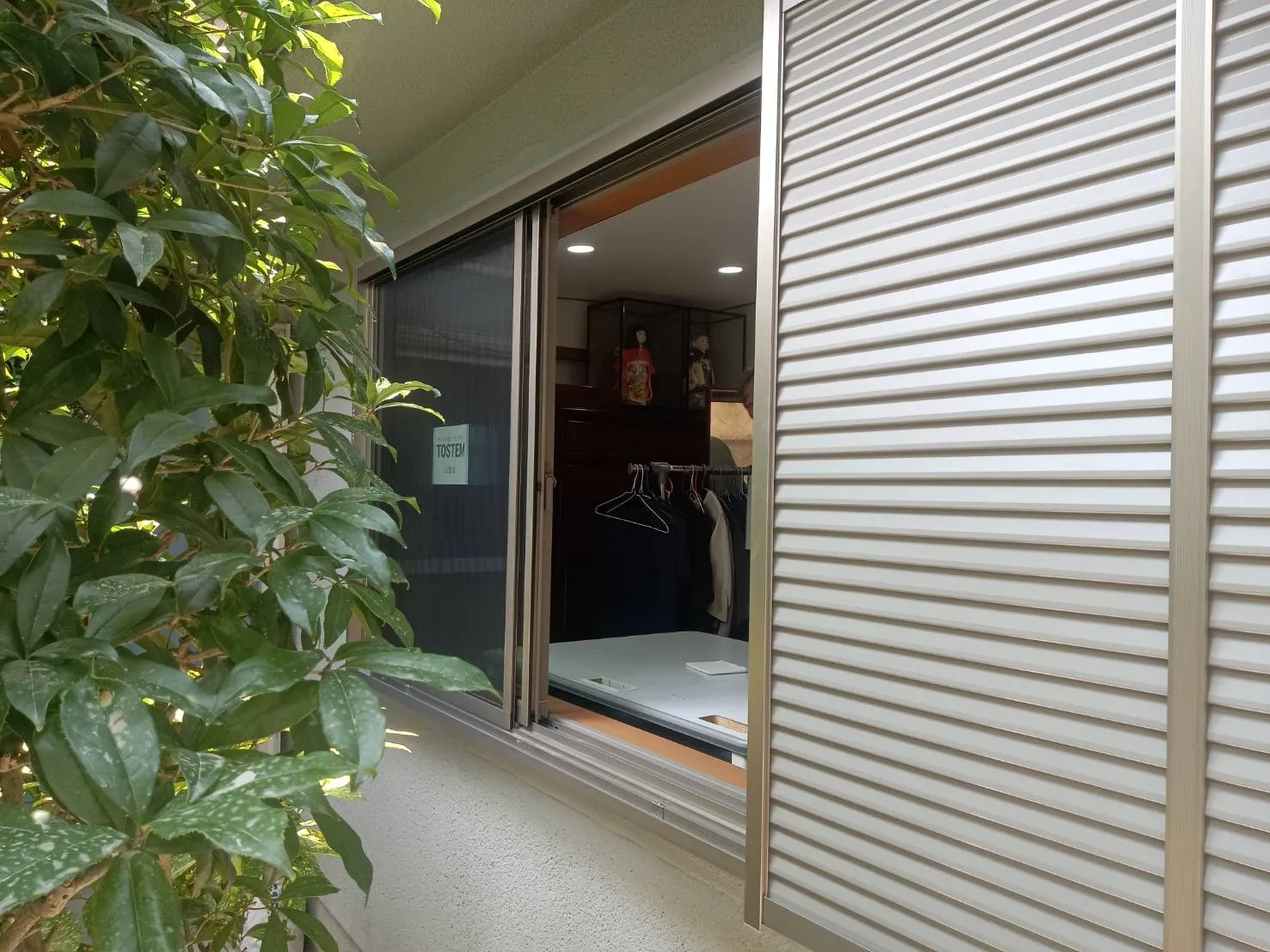 リフォーム後の窓 