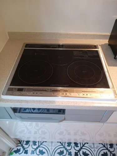 キッチンコンロのリフォーム後 