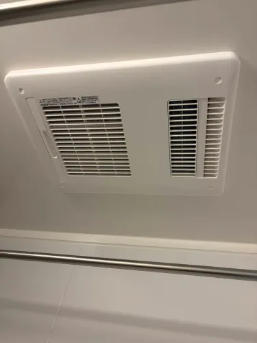リフォーム後の浴室乾燥機